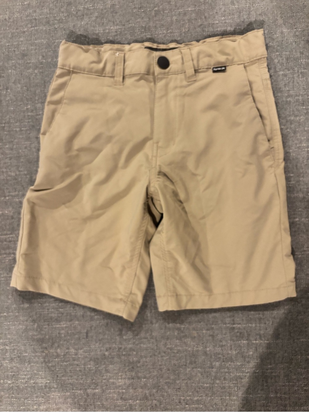 Hurley Boys Tan Khaki Casual Shorts